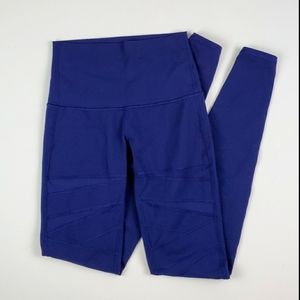 Lululemon Wunder Under Tech Mesh hi-rise blue 4